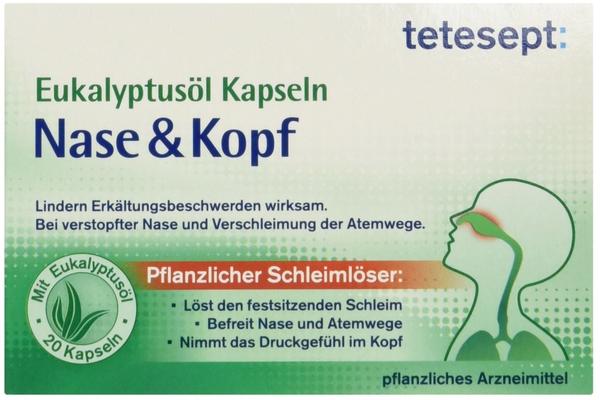 Schnupfen Kapseln forte Nase & Kopf Weichkapseln (20 Stk.)