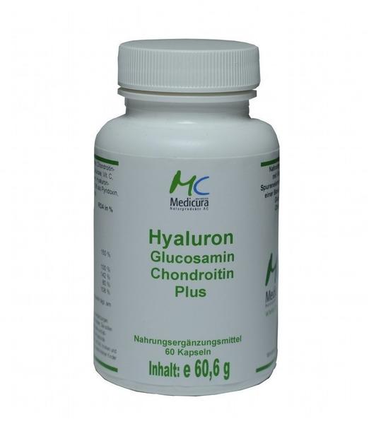 Medicura GLUCOSAMIN Chondroitin Hyaluronsäure Plus Kapseln