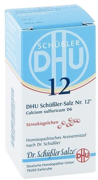 Dr. Schüßler Salze Biochemie Nr. 12 Calcium Sulfuricum D 6 Globuli (10 g)