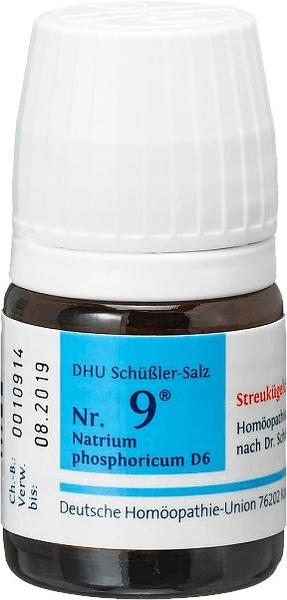 Dr. Schüßler Salze Biochemie Nr. 9 Natrium phosphoricum D 6 Globuli (10 g)