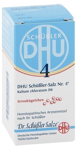 Dr. Schüßler Salze Nr. 4 Kalium chloratum D6 Globuli (10 g)