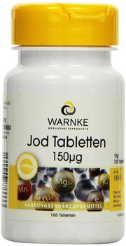 Warnke Gesundheit Jod 150µg Tabletten (100 Stk.)
