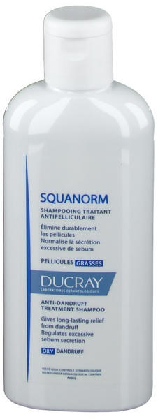 Ducray Squanorm Anti-Schuppen Shampoo Fettige Schuppen (200ml)