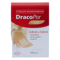 Dracopor Wundverband 3,8x3,8 cm steril h 10 St