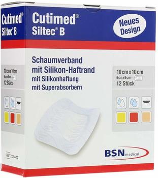 BSN MEDICAL GMBH Cutimed Siltec B 10x10cm
