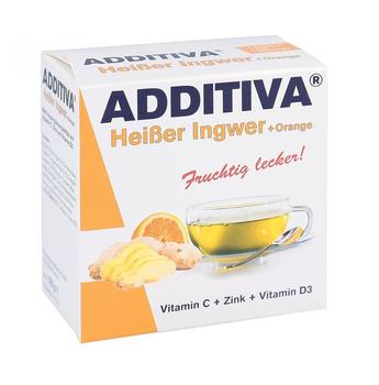 Dr. Scheffler Additiva Heißer Ingwer/Orange Pulver (120 g)