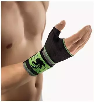 Bort SellaFlex Daumenstütze Sport Schwarz-grün Gr. XL