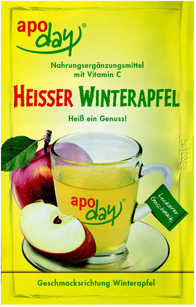 Wepa Apoday Heißer Winterapfel Vitamin C Pulver (10 x 10 g)