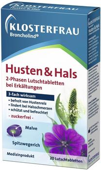 Broncholind Husten & Hals 2-Phasen Lutschtabletten (20 Stk.)