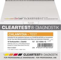 CLEARTEST 01103647 Chlamydia Komplettset (10-er Pack)