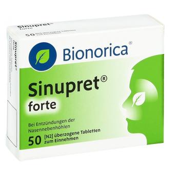 Pharma Gerke Arzneimittelvertriebs GmbH Sinupret forte überzogene Tabletten