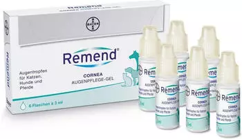 Remend Cornea Augenpflege-Gel f&uuml;r Hund/Katze/Pferd 6x3ml