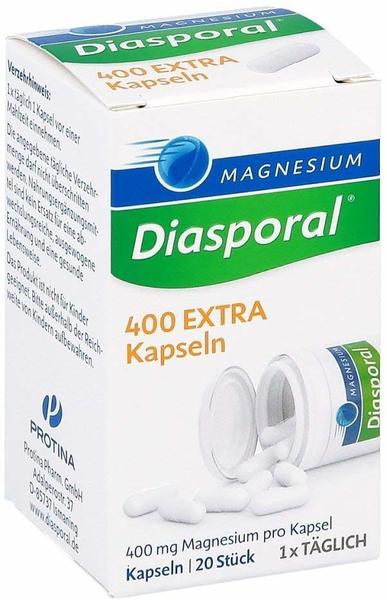 Protina Magnesium Diasporal 400 Extra Kapseln (20 Stk.)