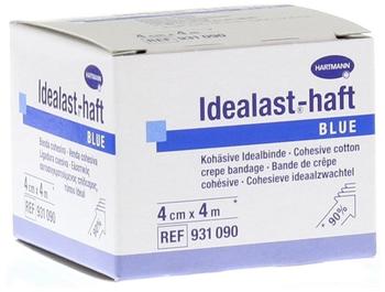 Hartmann Healthcare Idealast Haft Color Binde 4 cm x 4 m blau