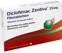 DICLOFENAC Zentiva 25 mg 10 St