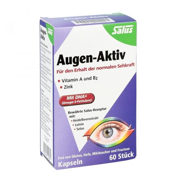 Salus Pharma Augen Aktiv Kombi Kapseln Plus (60 Stk.)