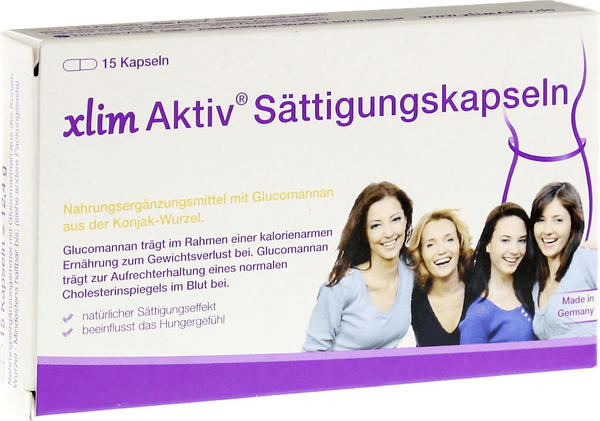 Xlim Aktiv Sättigungskapseln (15 Stk.)