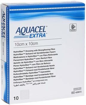 ACA MüllerADAG Pharma AQUACEL Extra 10x10 cm Verband 10 ST