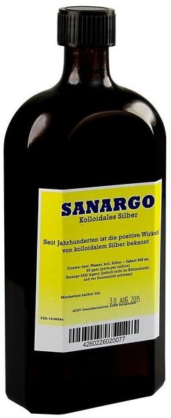 Sanargo Kolloidales Silber Flasche (500ml)