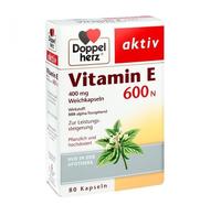 PZN-DE 10057828, Doppelherz aktiv Doppelherz Vitamin E 600 N Weichkapseln 80 St,