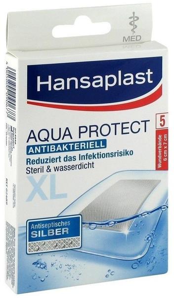 Hansaplast med Aqua Protect Pflaster XL 6 x 7 cm (5 Stk.)