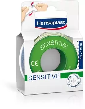 Hansaplast Fixierpflaster sensitiv 5 m x 1,25 cm