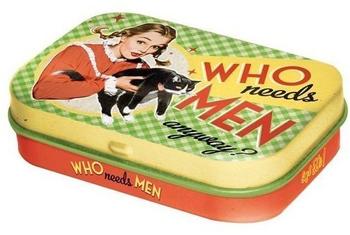 Wellneuss GmbH & Co KG PILLENDOSE Who Needs Men Bonbons 15 g
