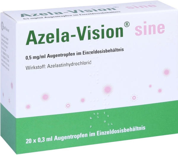 Azela-Vision sine 0.5mg/ml EDO Augentropfen (20 x 0,3 g)