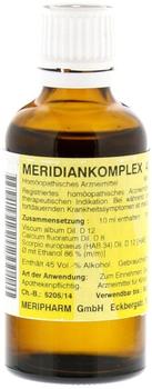 Meripharm GmbH Arzneimittelvertrieb MERIDIANKOMPLEX 4