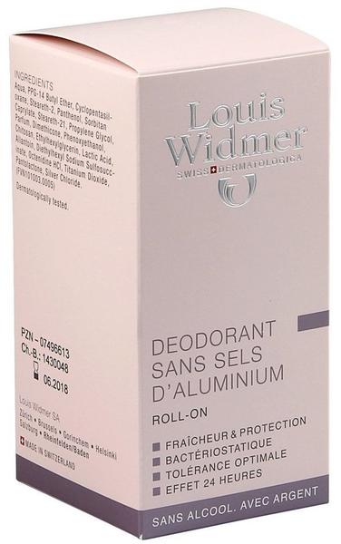 Louis Widmer Deodorant ohne Aluminium Salze leicht parfümiert (50ml)