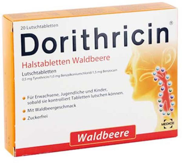 Dorithricin Halstabletten Waldbeere (20 Stk.)