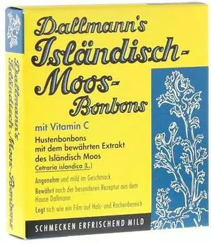 Dallmann's Isl&auml;ndisch-Moos-Bonbons (37g)