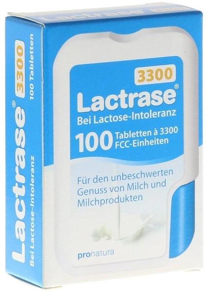Pro Natura Lactrase 3.300 FCC Tabletten im Klickspender (100 Stk.)
