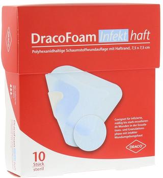 Dr Ausbüttel & Co GmbH DracoFoam Infekt haft Schaumst. Wundauf. 7.5x7.5cm