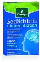 Kneipp Gedächtnis + Konzentration Kapseln (30 Stk.)