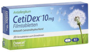 CetiDex 10 mg Filmtabletten (20 Stk.)