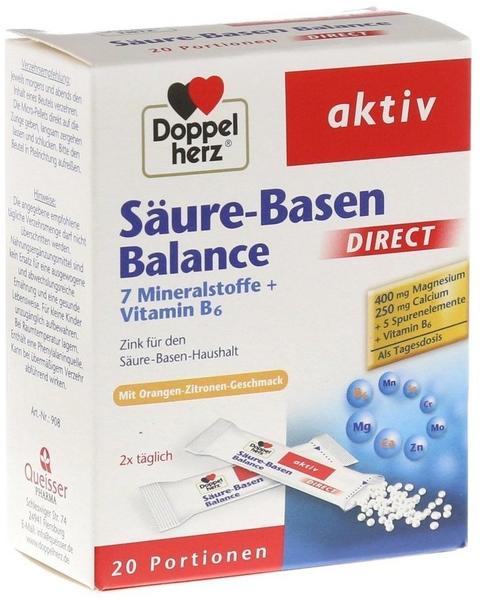 Doppelherz Aktiv Säure-Basen Balance Direct Pellets (20 Stk.)