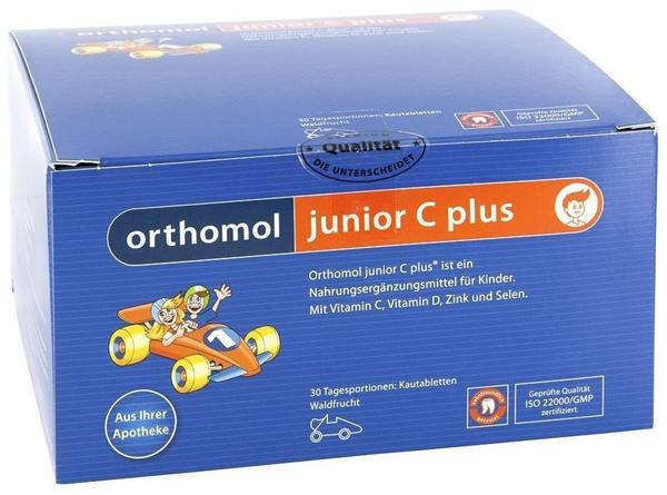 Orthomol Junior C plus Kautabletten Waldfrucht (30 Stk.)