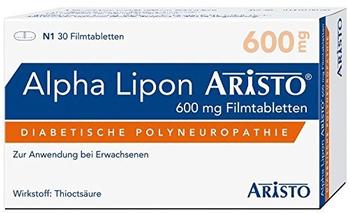 Alpha Lipon Aristo 600 mg Filmtabletten (30 Stk.)