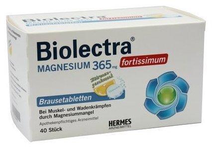 Biolectra Magnesium 365 fortissimum Brausetabletten (40 Stk.)