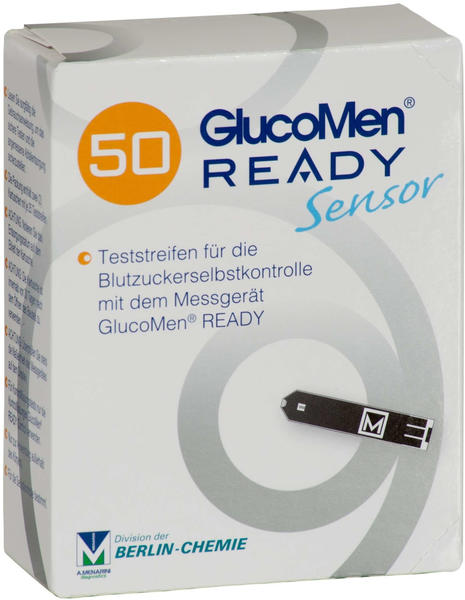 Berlin-Chemie GlucoMen Ready Sensor Teststreifen (50 Stk.)