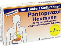 PZN-DE 06429141, Pantoprazol HEUMANN 20 mg bei Sodbrennen Tabletten