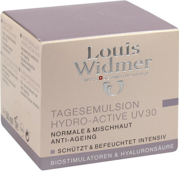 Louis Widmer Tagesemulsion Hydro Active UV30 leicht parf. (50ml)