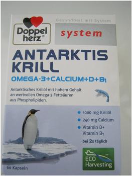 Doppelherz System Antarktis Krill Kapseln (60 Stk.)