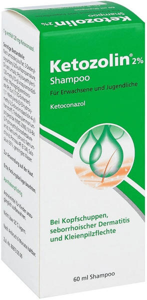 Dermapharm Ketozolin 2 % Shampoo (60 ml)