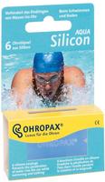 PZN-DE 19412745, Ohropax Aqua Silikon Vor-ohr St&ouml;psel 6 St, Grundpreis: &euro; 0,62