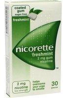 Nicorette Kaugummi 2 mg freshmint - Reimport 30 St