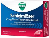 Procter & Gamble WICK Schleimlöser 75 mg Einmal Täglich Retardkaps. 10 St