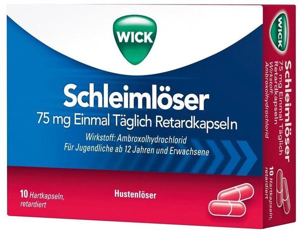 Procter & Gamble WICK Schleimlöser 75 mg Einmal Täglich Retardkaps. 10 St