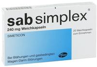 sab simplex bei Bl&auml;hungen und gasbedingten Magen-Darm-St&ouml;rungen 20 St